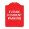 Signmission Future Resident Parking Heavy-Gauge Aluminum Architectural Sign, 24" x 18", RW-1824-9840 A-DES-RW-1824-9840 - alternate 1